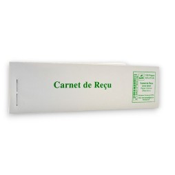 CARNET RECU LONG 30F 7*21CM RBT