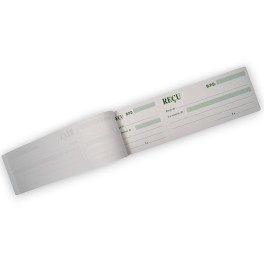 CARNET RECU LONG 30F 7*21CM RBT