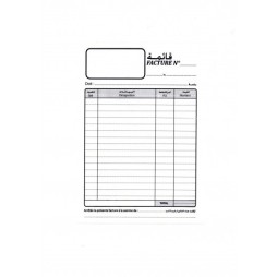CARNET FACTURE 2 EXP 13.5*21 PM