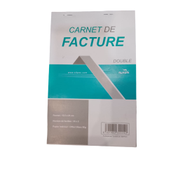 carnet de factures double