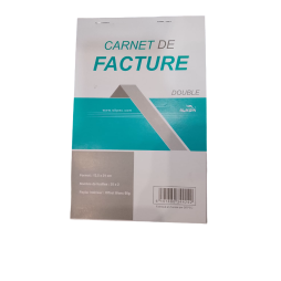 carnet de factures double