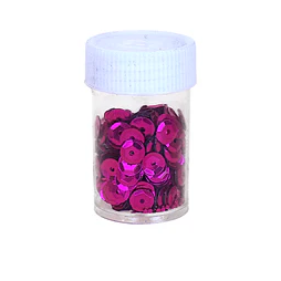 Paillettes rondes colorées génériques pour loisirs créatifs, pot d'une seule couleur
