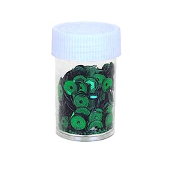 Paillettes rondes colorées génériques pour loisirs créatifs, pot d'une seule couleur