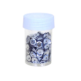 Paillettes rondes colorées génériques pour loisirs créatifs, pot d'une seule couleur