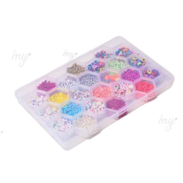 Kit De Perles Pour La Fabrication De Bijoux Et Bracelet Pour Enfants