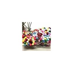 100 Pompons Craft Multicouleur