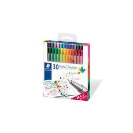 POCHETTE DE 30 STYLOS TRIPLUS FINLINER STAEDTLER