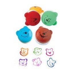 Timbres amusants pour enfants ours en peluche mignons