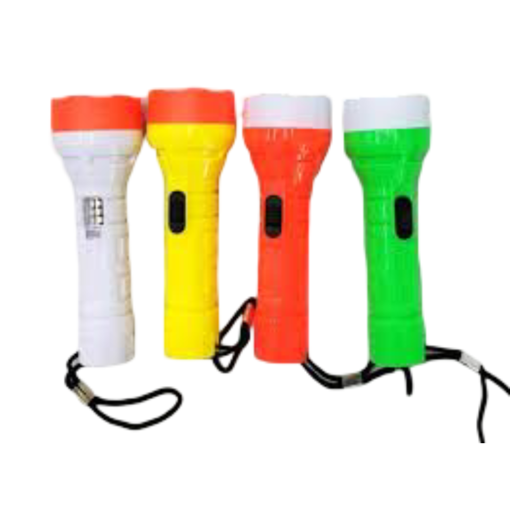 Mini lampe torche LED en plastique à piles bouton économiques pour les jouets des enfants