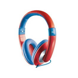CASQUE AUDIO POUR ENFANTS TRUST SONIN ROUGE/BLEU