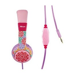 Casque audio Trust Spila rose