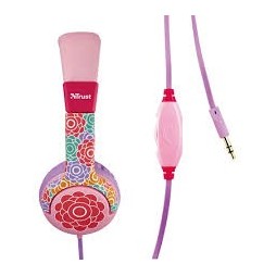 Casque audio Trust Spila rose