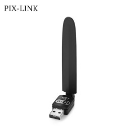 Carte réseau sans fil Wi-Fi PIX-LINK 150M, clé USB 2.0, récepteur Ethernet
