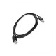 Câble imprimante USB2.0 1.5 mètres Noir