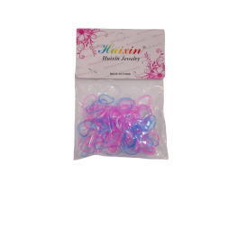 Élastiques à cheveux en silicone (40 pièces)