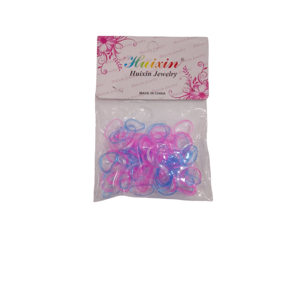 Élastiques à cheveux en silicone (40 pièces)