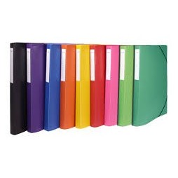 Chemise 3 Rabats à Élastique PP dos 25mm ESSENTIAL