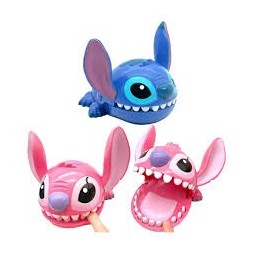 Figurine de jeu de doigts Disney Stitch Big Mouth Bite, jouet cadeau pour enfants