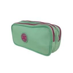 TROUSSE À CRAYONS À 3 FERMETURES ÉCLAIR