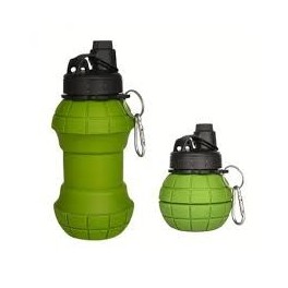 Gourde pliable en forme de grenade 550 ml