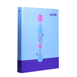 Classeur Fantaisie A4 à 4 anneaux Dos 30mm