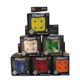 Cube magique 3x3x3 - mélange de couleurs.
