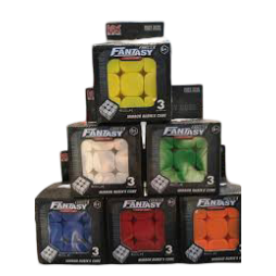 Cube magique 3x3x3 - mélange de couleurs.