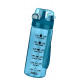 Bouteille d'eau 500 ml, couleurs variées, qualité, avec gobelet doseur.