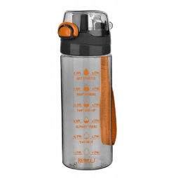 Bouteille d'eau 500 ml, couleurs variées, qualité, avec gobelet doseur.