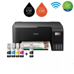 IMPRIMANTE EPSON ECOTANK L3251 À RÉSERVOIR INTÉGRÉ 3EN1 WIFI COULEUR