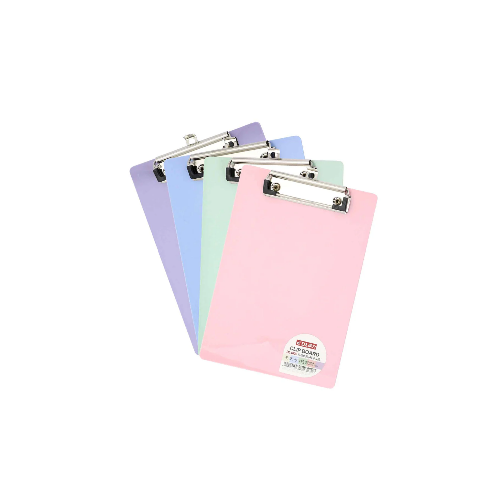 Planchette À Pince A4  Couleurs Pastel