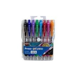 Stylo gel Velocity Gel - Étui avec 8 couleurs