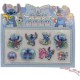 Autocollants Lilo & Stitch à l'eau et aux paillettes