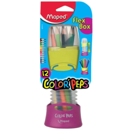 Pot à Crayons Flexible 12Pcs