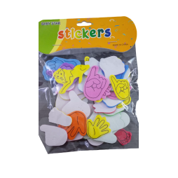 AUTOCOLLANTS BABY STAR MOTIFS ASSORTIS Mains et pieds