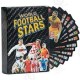 Cartes Or Stars du Football Mondial, Carte à Collectionner Coupe du Monde 2024, Ligue des Champions UEFA, Paquet de 55 (Noir)