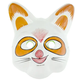 Masque pour enfants  Renard blanc