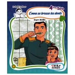 Emna se brosse les dents