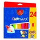 Crayons de couleur VERTEX 24