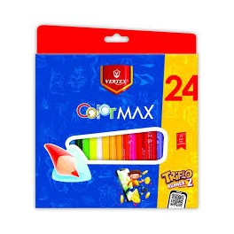 Crayons de couleur VERTEX 24