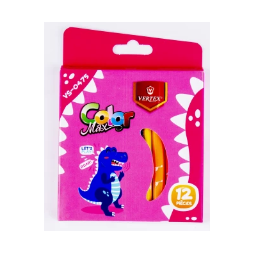 Coffret de 12 mini crayons de couleur VERTEX