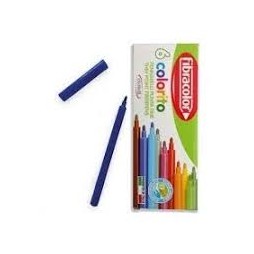 FEUTRE FIBRACOLOR DE 6