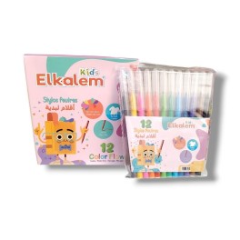 Feutre de coloriage 12 couleurs EL KALEM