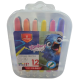 Crayons de couleur  Twistable - 12 couleurs éclatantes