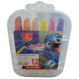 Crayons de couleur  Twistable - 12 couleurs éclatantes