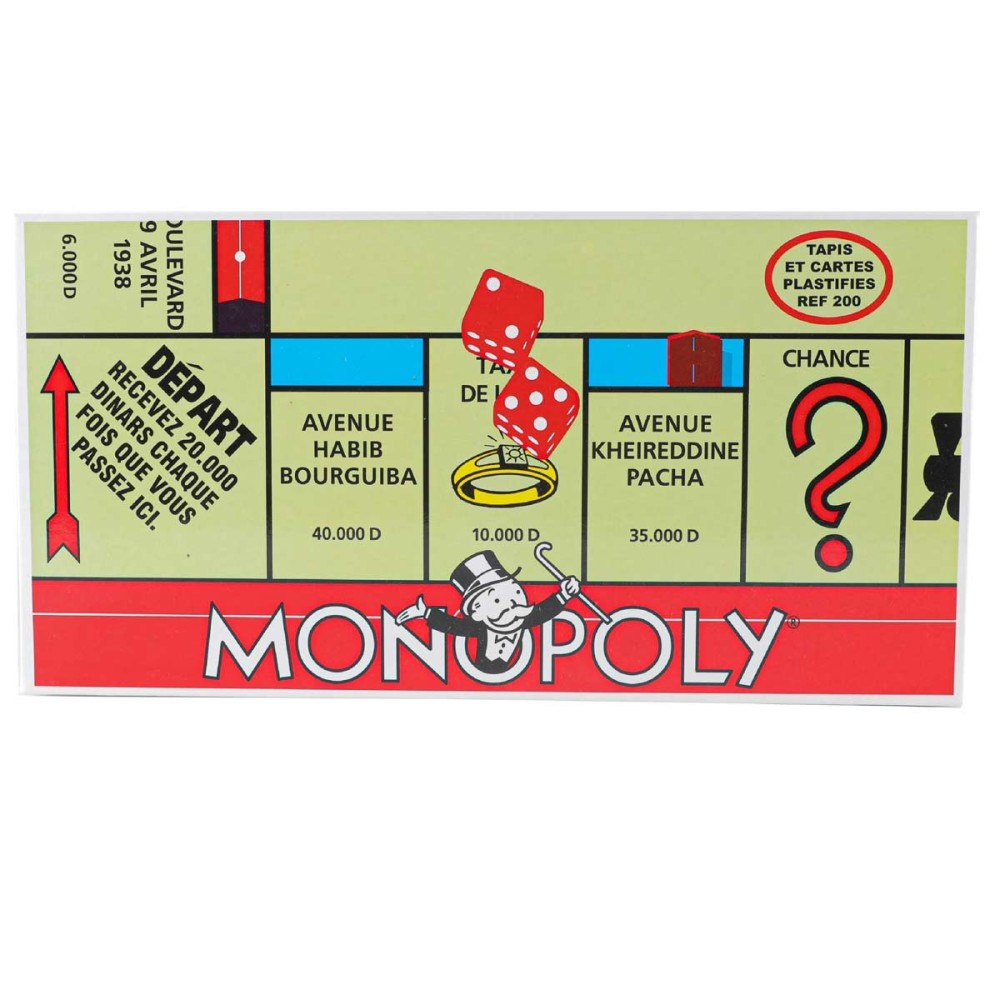 MONOPOLY EN ARABE GRAND MODELE