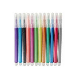 Lot de 12 stylos à paillettes - Feutres à couleur changeante pour enfants et adultes - Sparkling Art multicolore