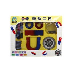 PACK AIMANTS PÉDAGOGIQUE AVEC BOUSSOLE ET POUDRE DE FER