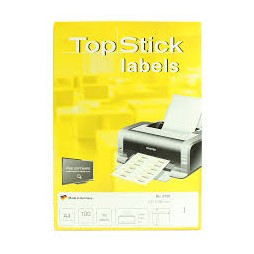 ETIQUETTE BLANCHE A4/1 TOP STICK