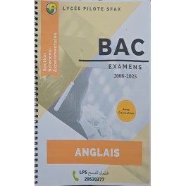 EXAMINS BAC 2008-2025 ANGLAIS